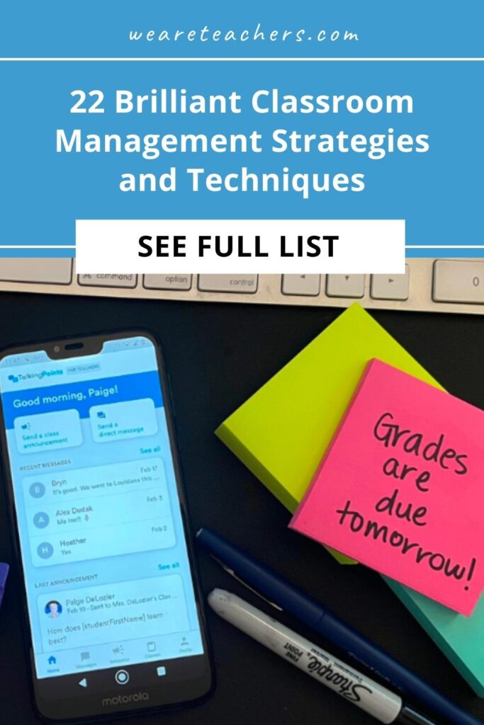 Is your classroom feeling out of control? Try these classroom management strategies and techniques to help get more authority and respect.